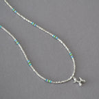 Schöne Silber Halskette mit einzigartigem Stil