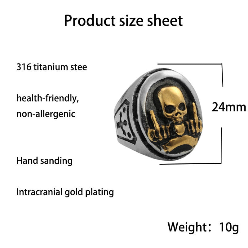 Schöne Ring mit einzigartigem Stil