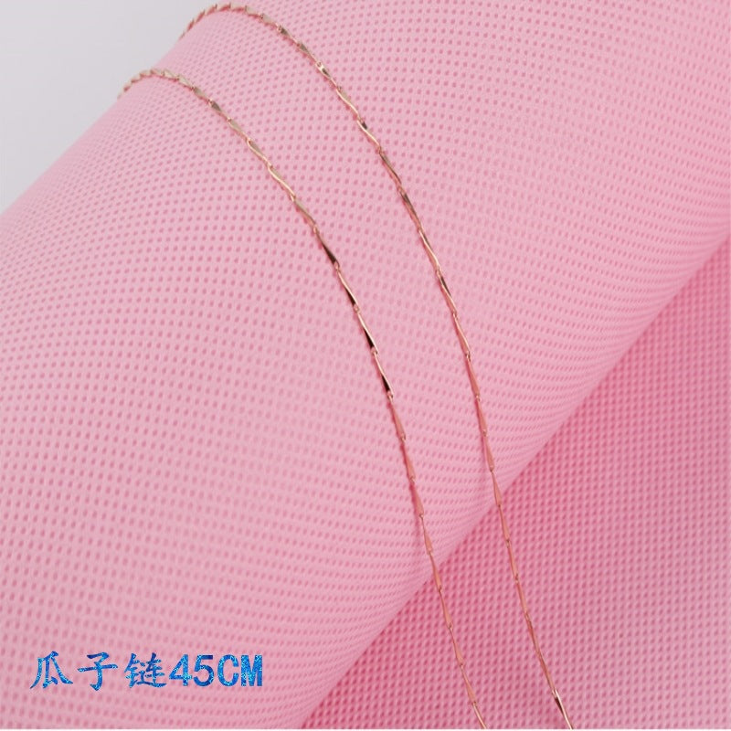 Atemberaubende Gold Halskette für den Alltag