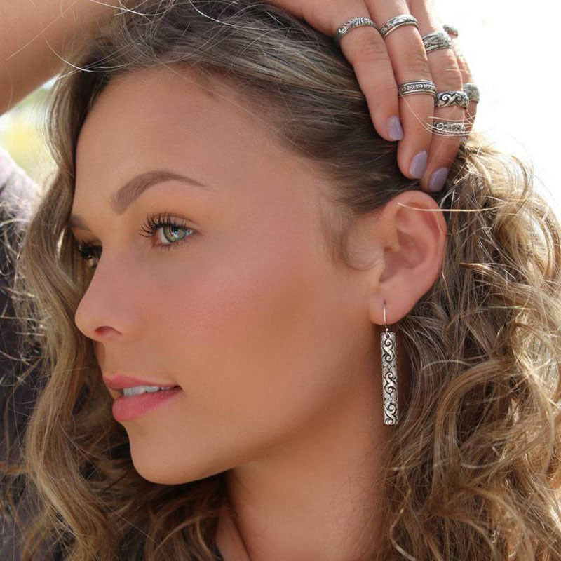 Elegante Silber Ohrring für jeden Anlass