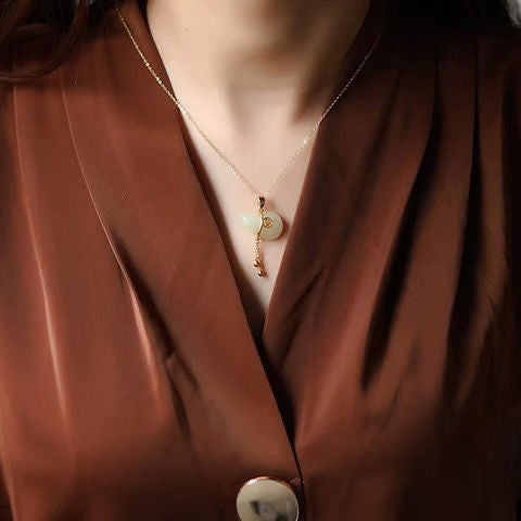 Romantische Gold Halskette für besondere Momente