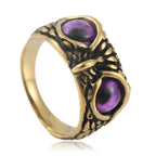 Zarte handwerkliche Ring