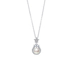 Handgefertigte Vintage Perlen Halskette