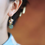 Atemberaubende Gold Ohrring für den Alltag