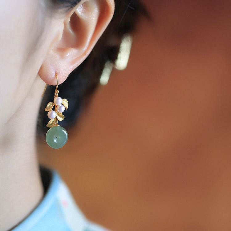 Atemberaubende Gold Ohrring für den Alltag