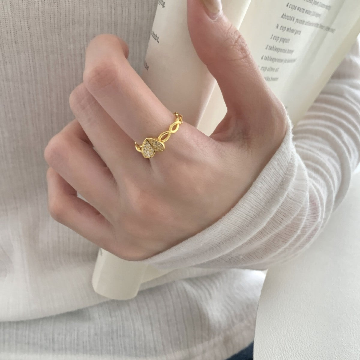 Romantische Ring für besondere Momente