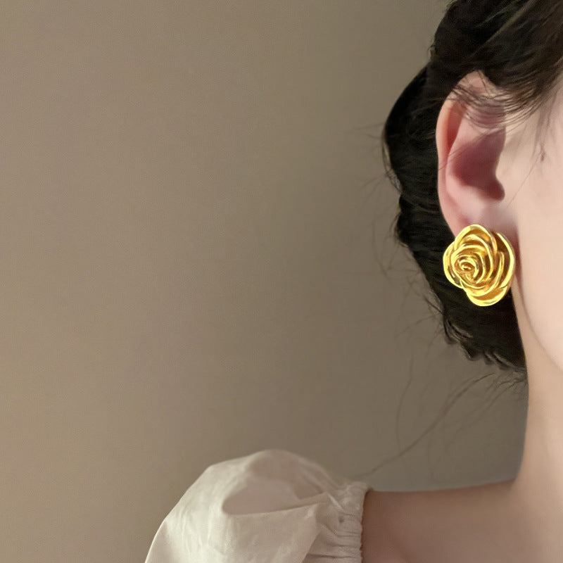 Atemberaubende Gold Ohrring für den Alltag