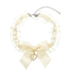 Zarte handwerkliche Perlen Halskette