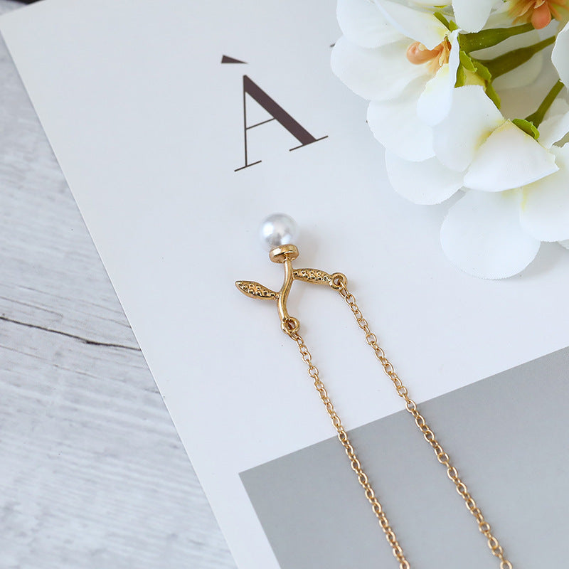 Schöne Perlen Halskette mit einzigartigem Stil