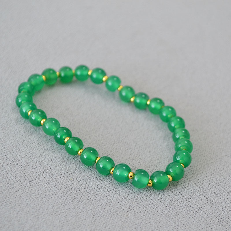 Zarte handwerkliche Gold Armband