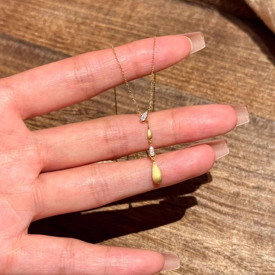 Elegante Gold Halskette für jeden Anlass