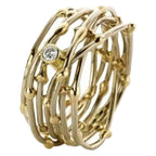 Romantische Gold Ring für besondere Momente