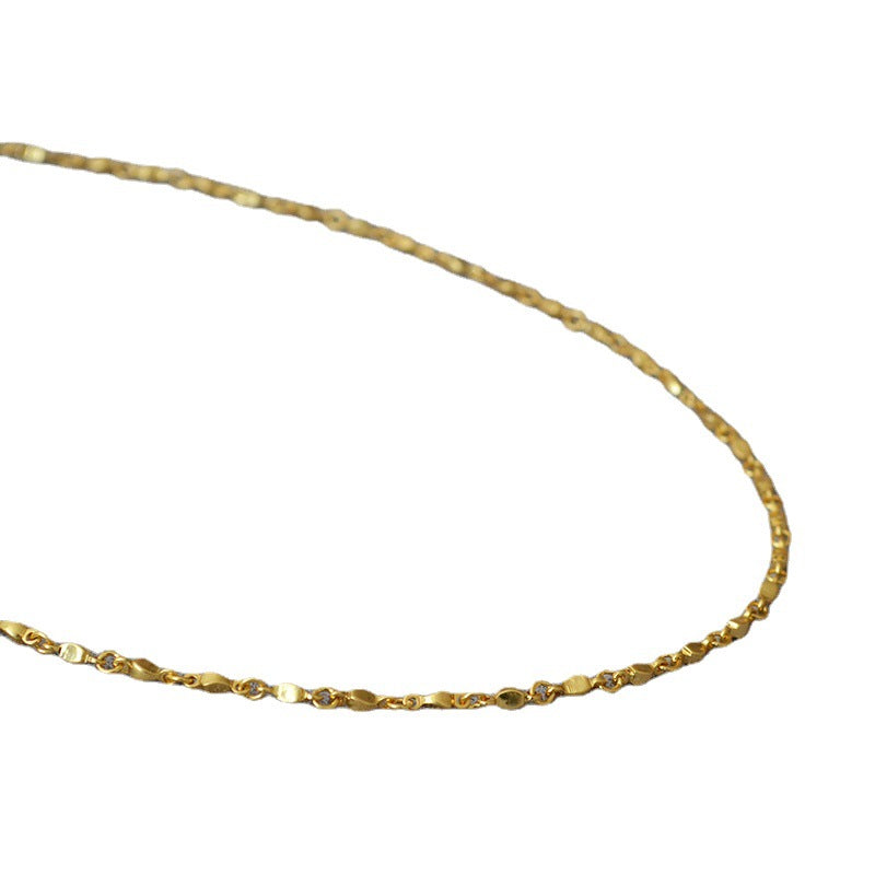 Romantische Gold Halskette für besondere Momente