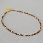 Zarte handwerkliche Halskette