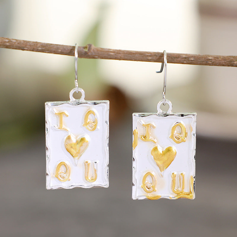 Atemberaubende Ohrring für den Alltag