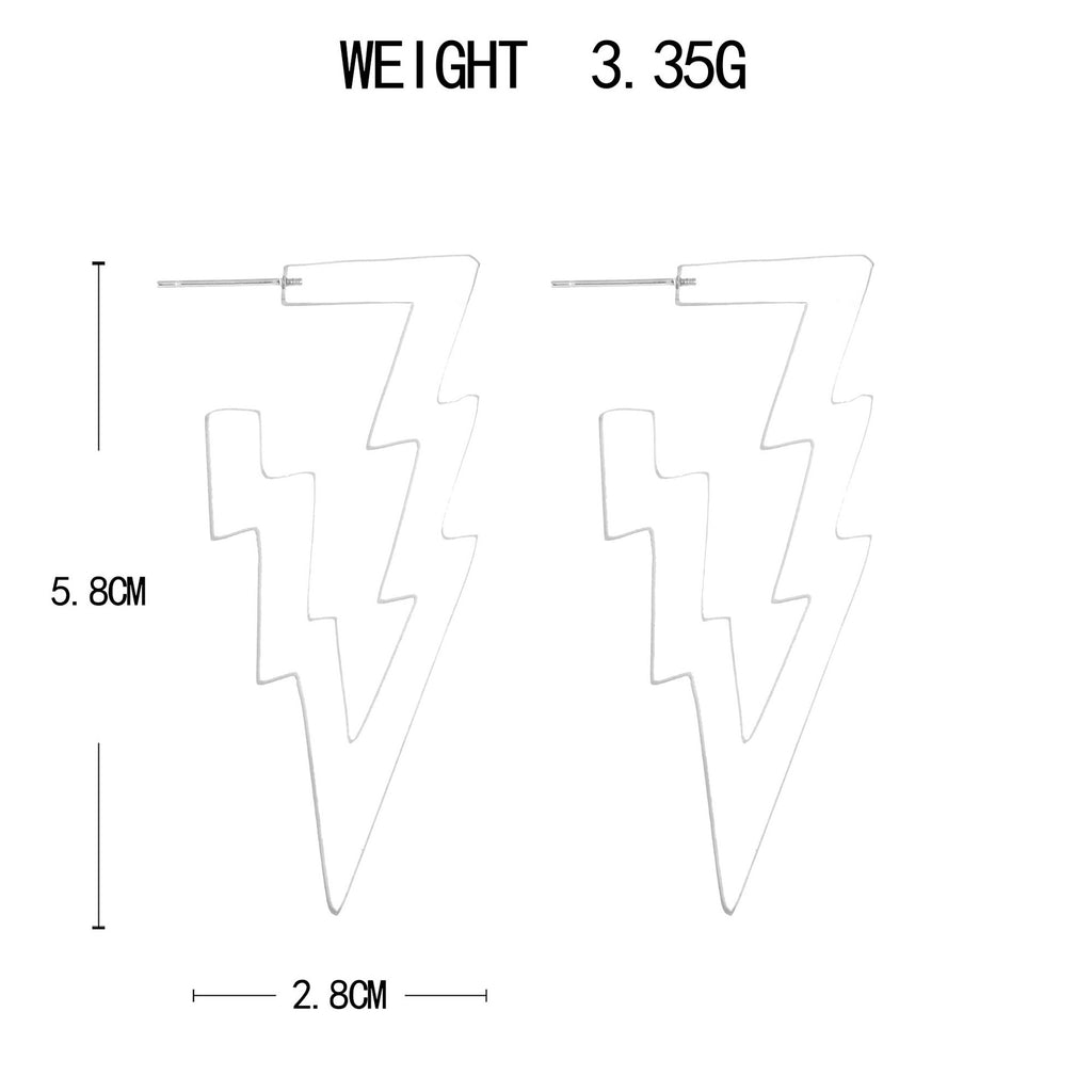 Atemberaubende Ohrring für den Alltag