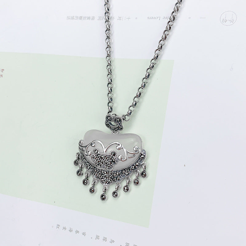 Klassische Silber Halskette mit zeitloser Eleganz