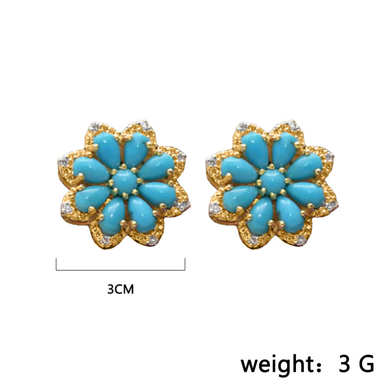 Schöne Silber Ohrring mit einzigartigem Stil