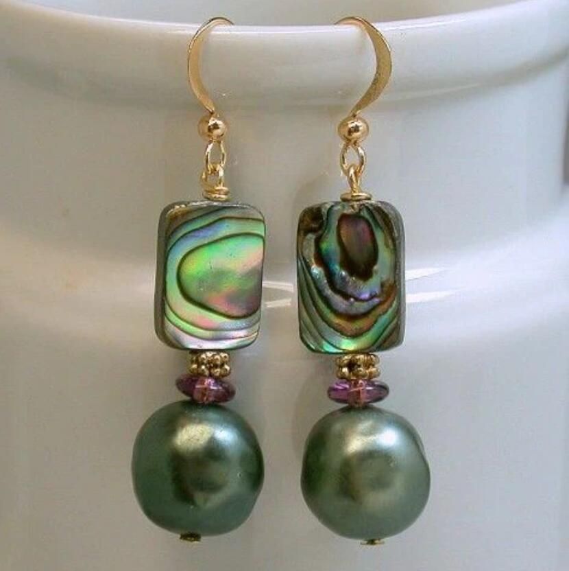 Elegante Perlen Ohrring für jeden Anlass