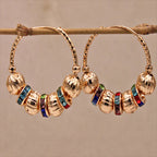 Charmante Gold Ohrring für jeden Anlass