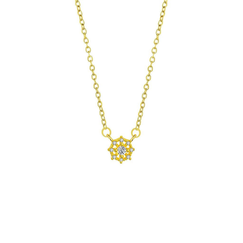 Zarte handwerkliche Halskette