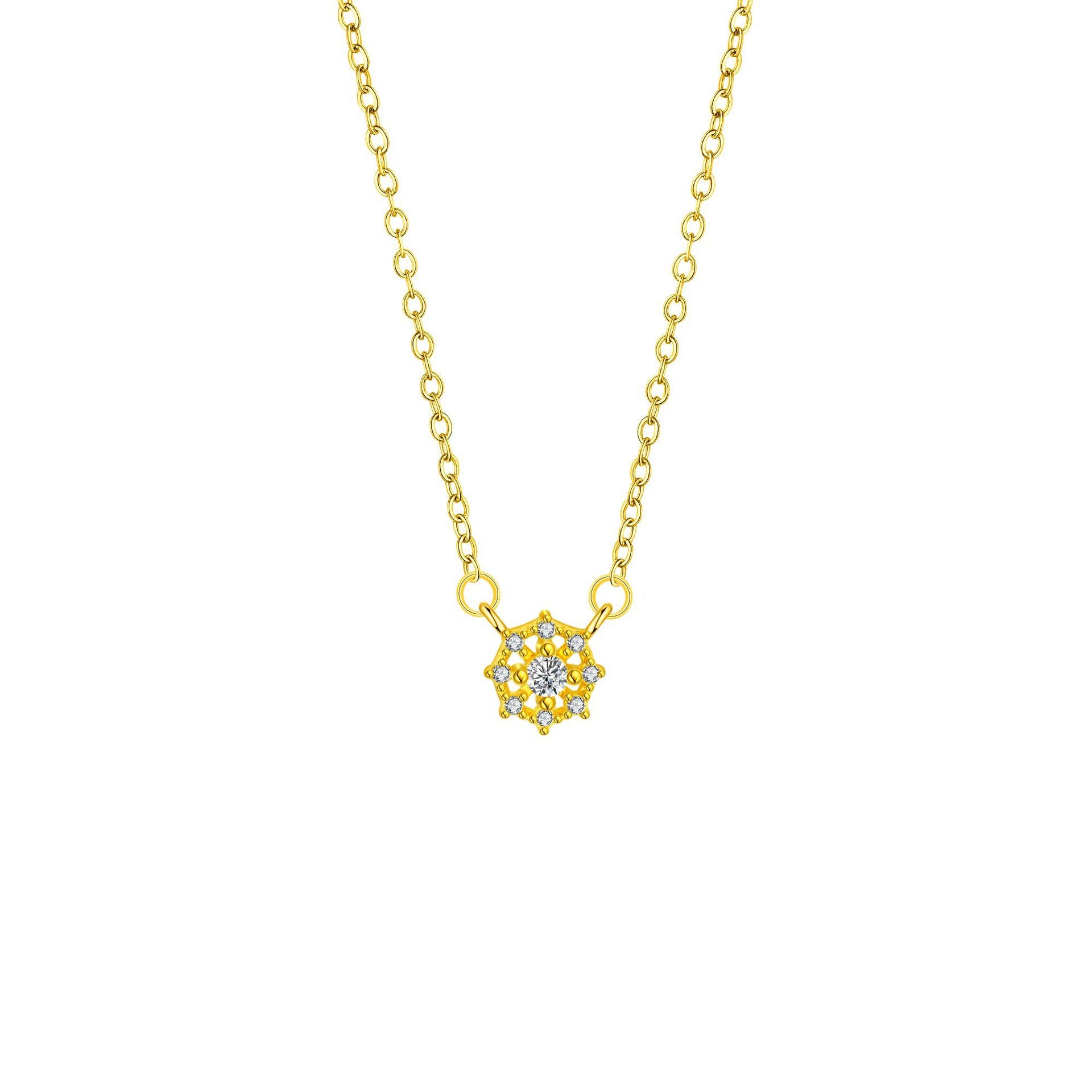 Zarte handwerkliche Halskette