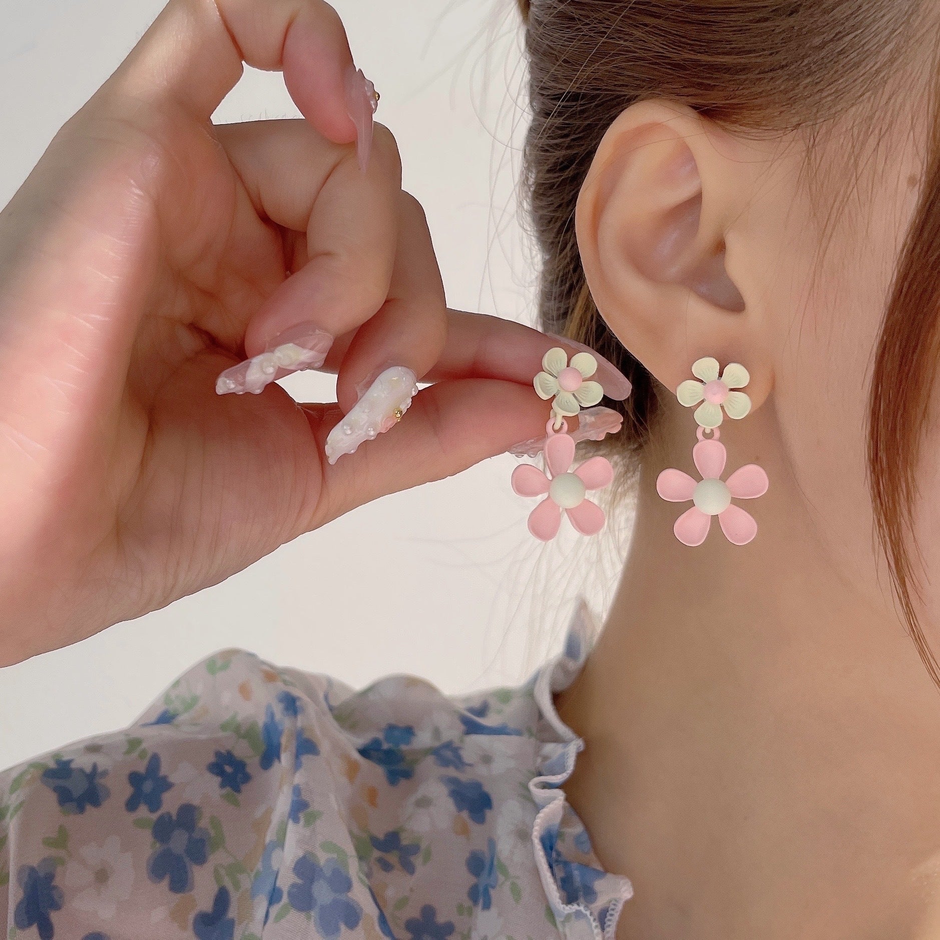 Atemberaubende Ohrring für den Alltag