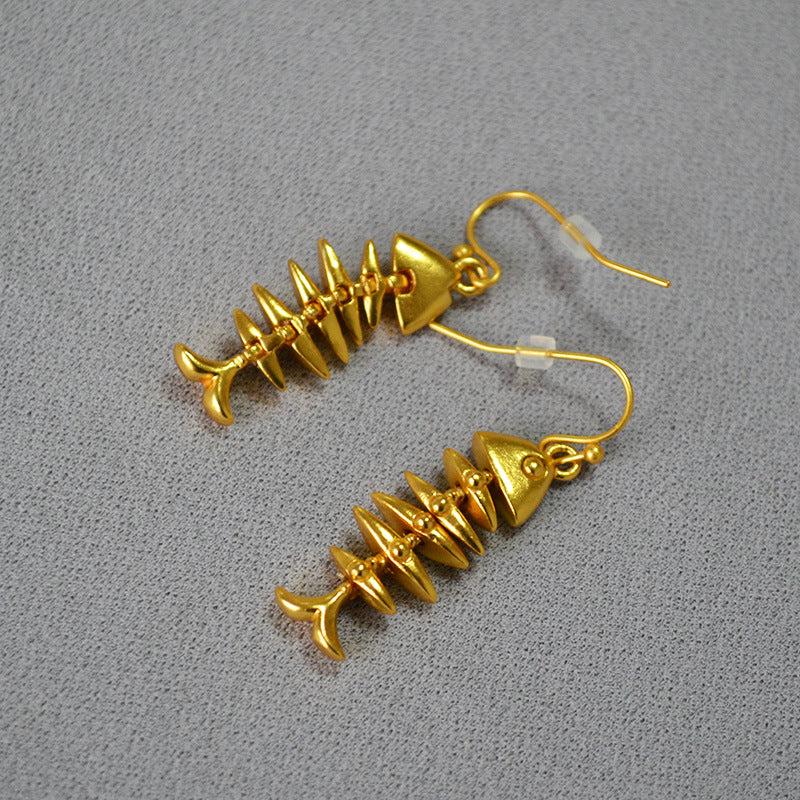 Atemberaubende Gold Ohrring für den Alltag