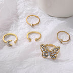 Atemberaubende Gold Schmuckset für den Alltag