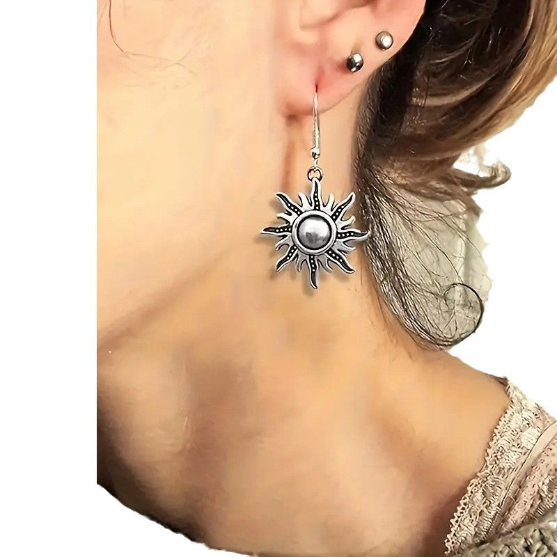 Atemberaubende Silber Ohrring für den Alltag