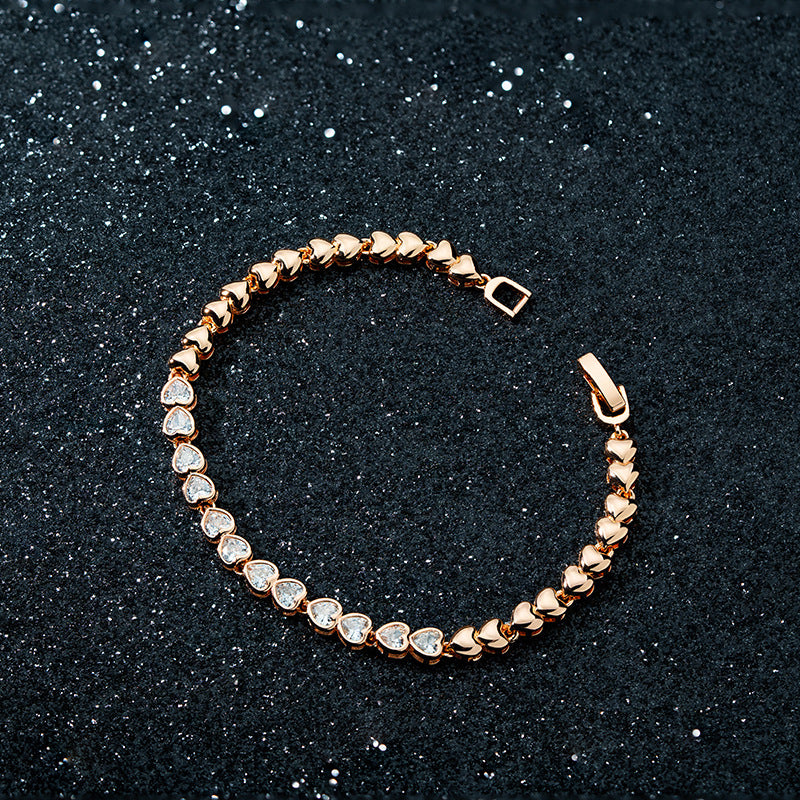 Handgefertigte Vintage Gold Armband