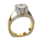 Atemberaubende Gold Ring für den Alltag