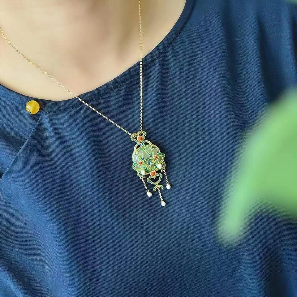 Romantische Silber Halskette für besondere Momente