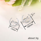 Atemberaubende Ohrring für den Alltag