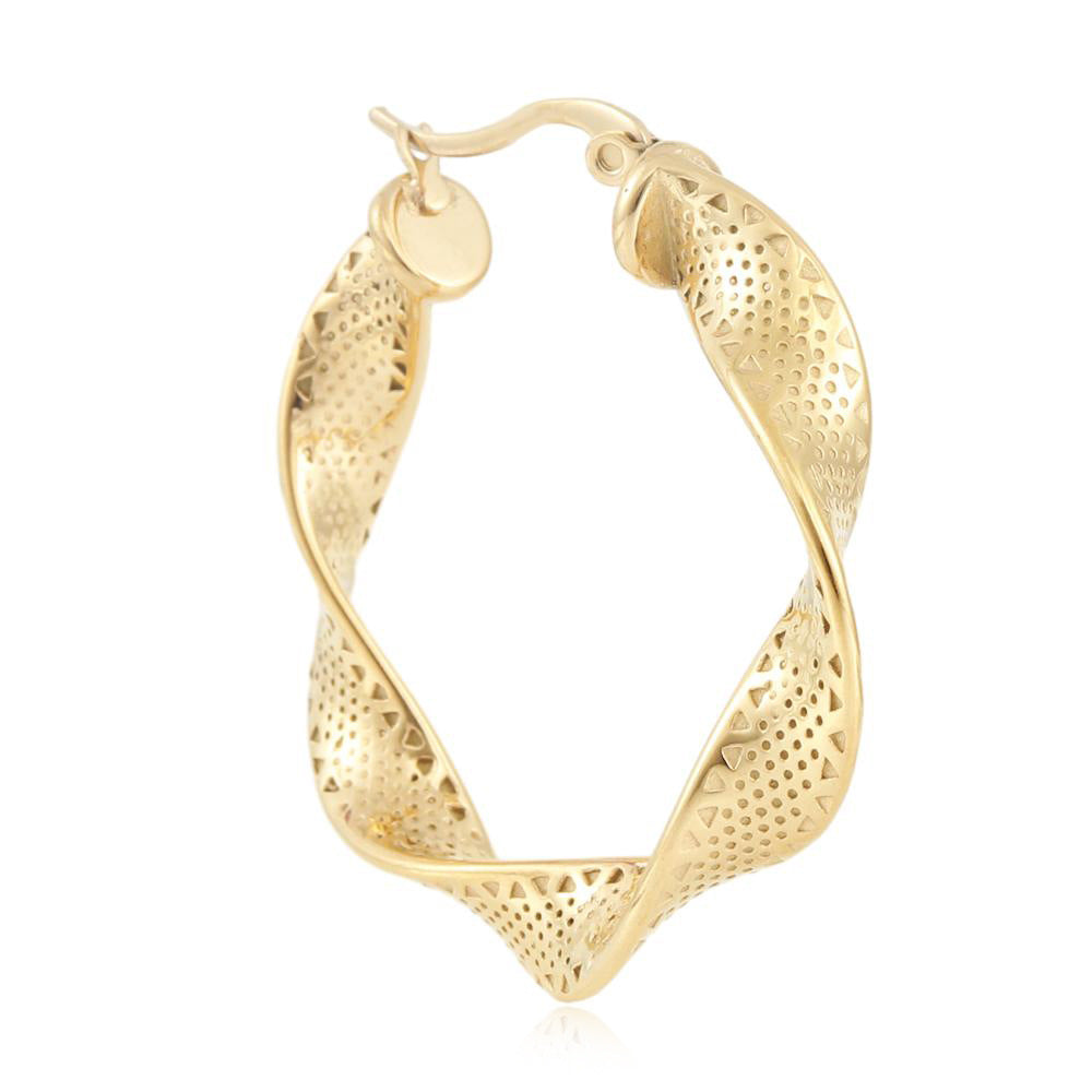 Romantische Gold Ohrring für besondere Momente