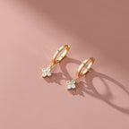 Zarte handwerkliche Ohrring