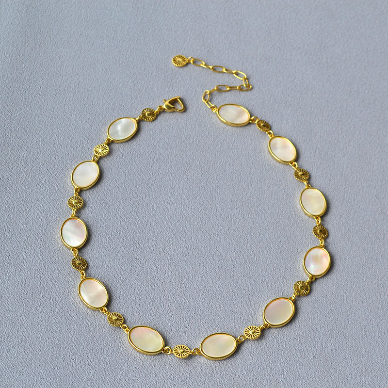 Romantische Gold Halskette für besondere Momente