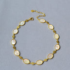 Romantische Gold Halskette für besondere Momente