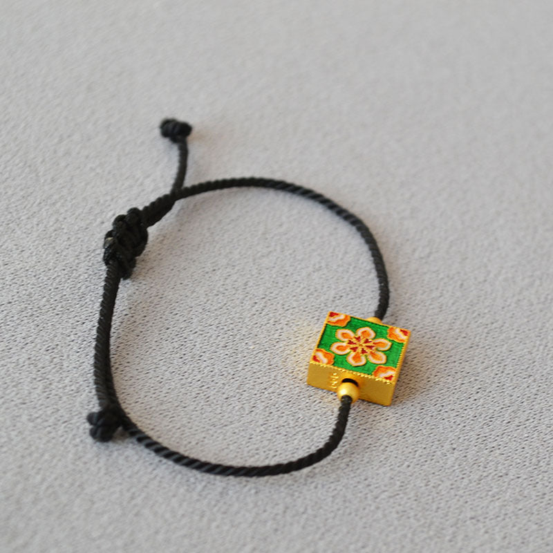 Handgefertigte Vintage Gold Armband