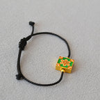 Handgefertigte Vintage Gold Armband