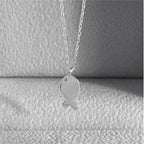 Zarte handwerkliche Halskette