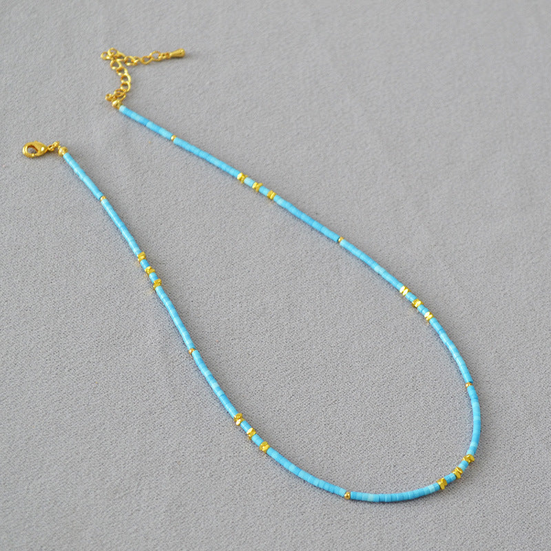 Schöne Silber Halskette mit einzigartigem Stil