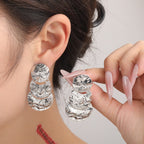 Atemberaubende Ohrring für den Alltag