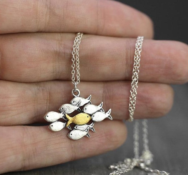 Elegante Gold Halskette für jeden Anlass