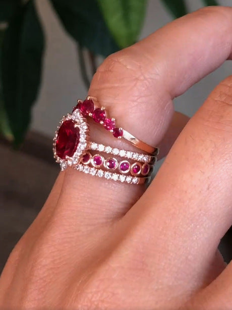 Atemberaubende Gold Ring für den Alltag