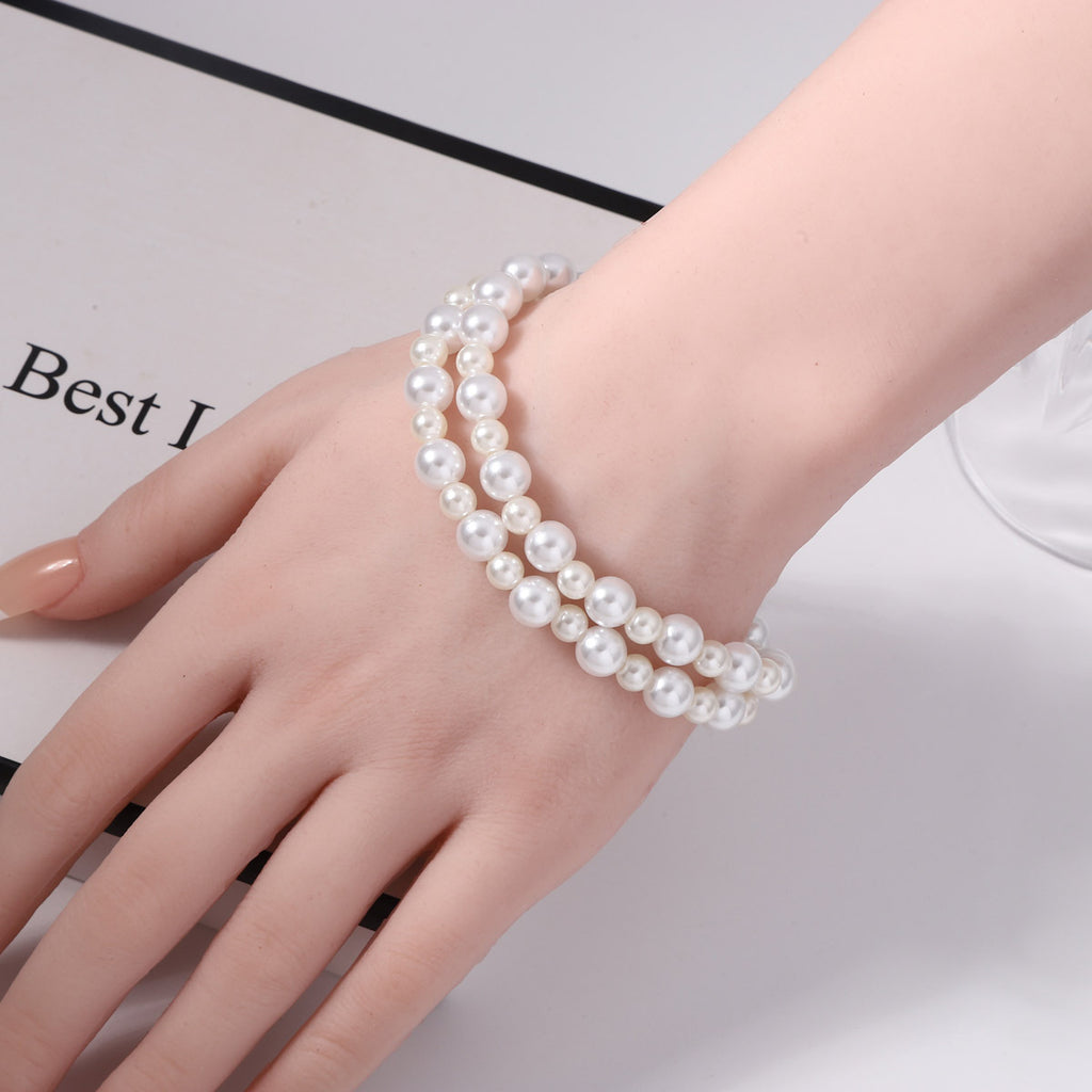 Romantische Perlen Halskette für besondere Momente