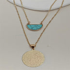 Zarte handwerkliche Halskette