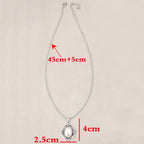 Zarte handwerkliche Halskette