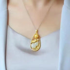 Zarte handwerkliche Halskette