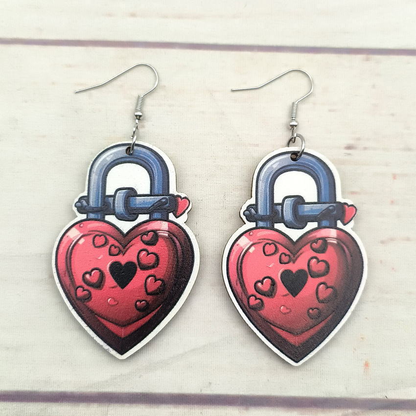 Handgefertigte Vintage Ohrring